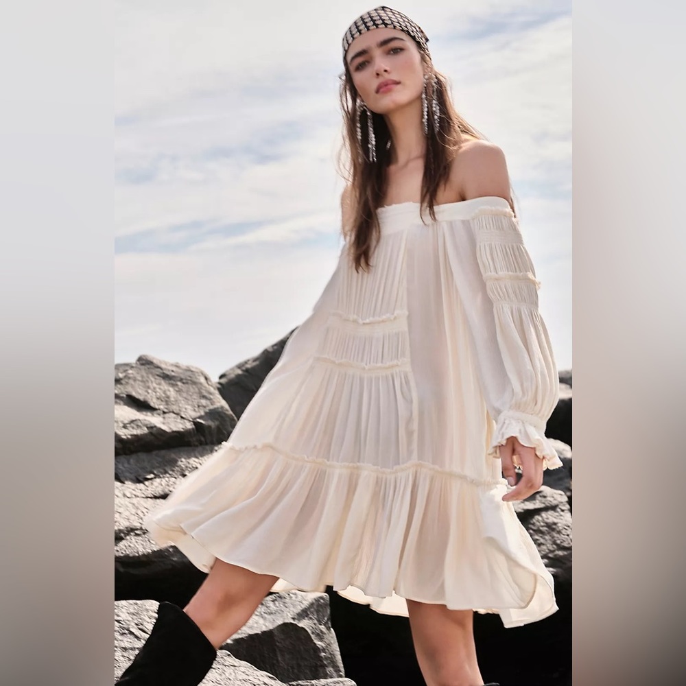 Free People Sea Ya There Mini Dress